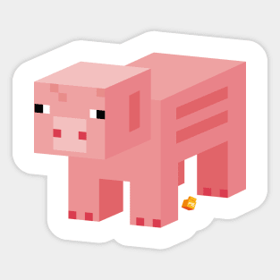Piggy mineMS Sticker